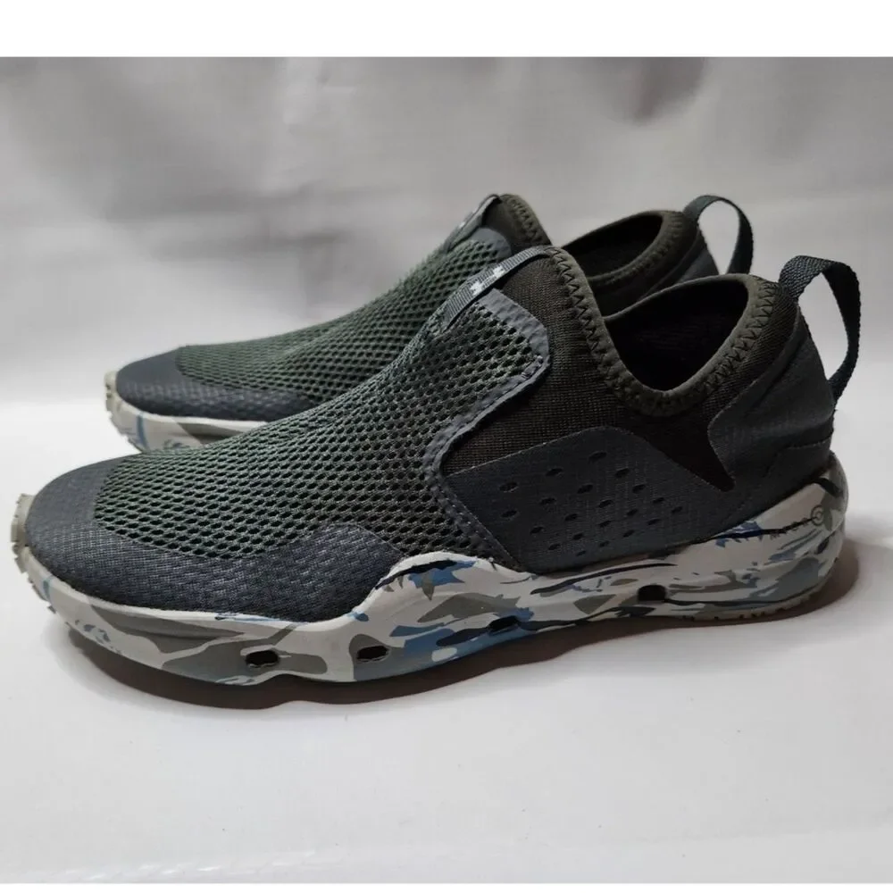 Under Armour Micro G Slip‑On Water Shoes Gray Camo Men’s 9